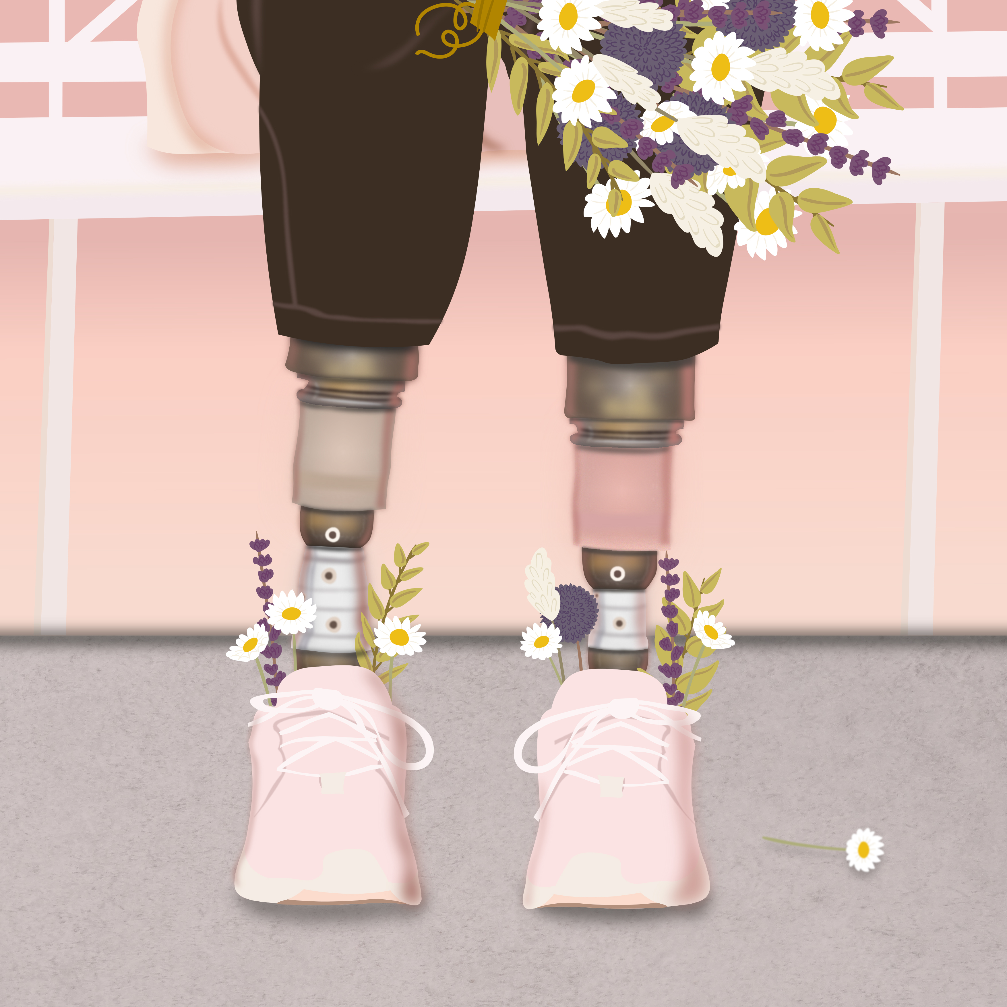 Piernas prótesicas mihermanaesunosopanda