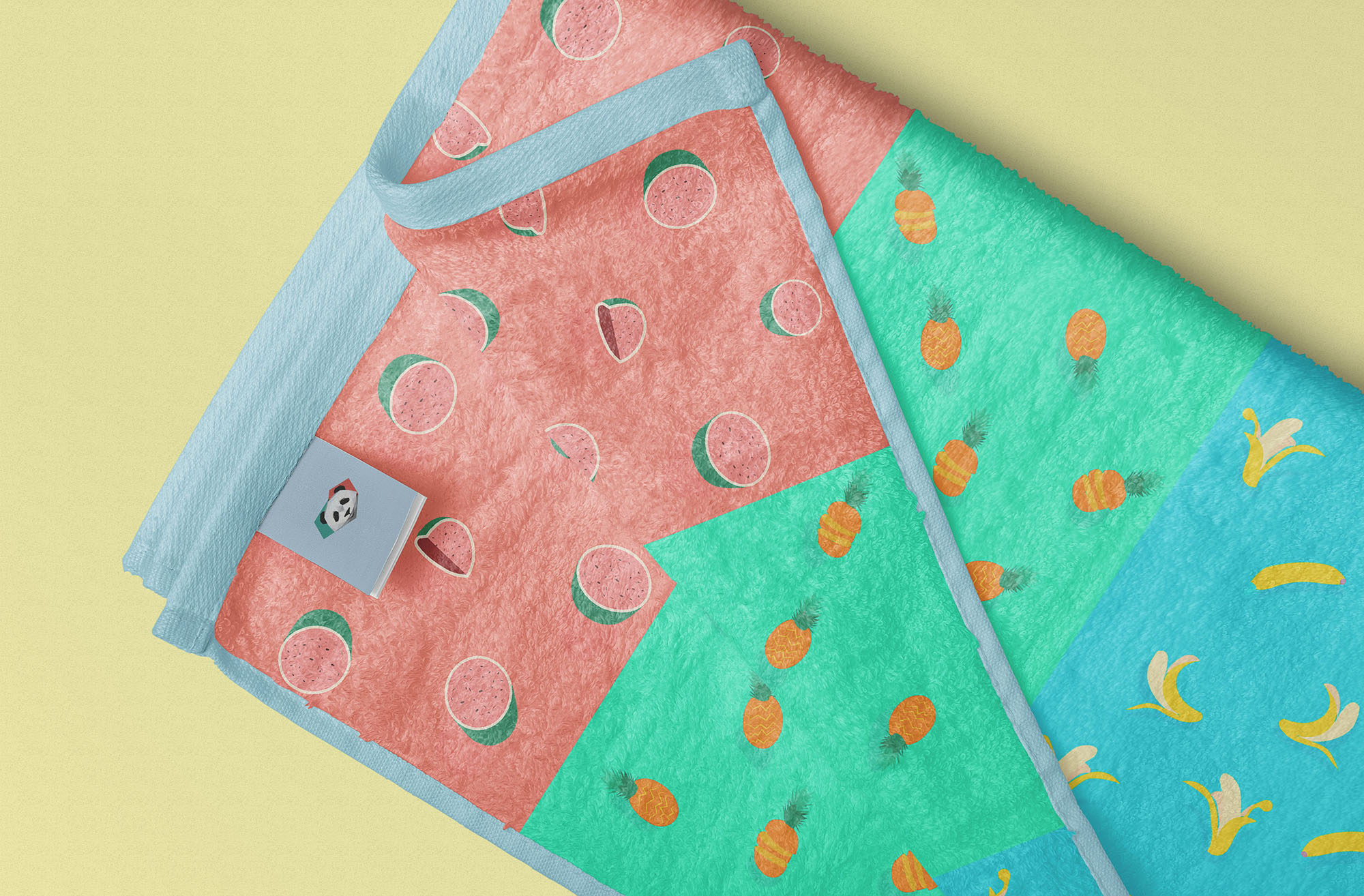 toalla mihermanaesunosopanda